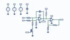 Precision Voltage Controlled Triangle Square Generator schematic
