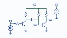 Short pulse from a step schematic
